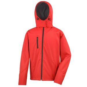 Result Core Mens  Soft Shell Jacket / Red/Black